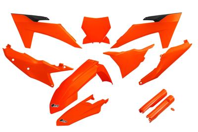 UFO PLAST kappenset trim kit ufo ktm orange