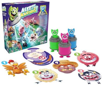 Bordspellen - GOLIATH - Waarschuw de marsmannetjes - Verwijder de dieren en scoor punten! 6-jarigen