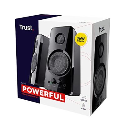 Trust Tytan 2.0 - Speakerset - Zwart Trust Tytan 2.0 - Speakerset - Zwart