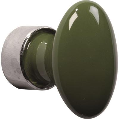 Meubelkn.pors.Ovaal 33mm MGN/keizergroen