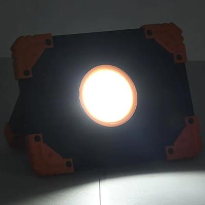 VidaXL Spotlight draagbaar led abs 10 w koudwit - thumbnail