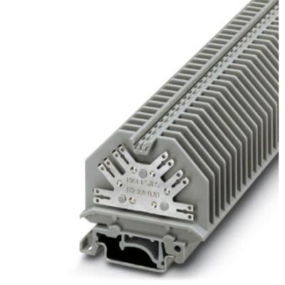 Phoenix Contact 2017224 Doorgangsserieklem 6.2 mm Kabelschoen 2.8 mm Grijs 50 stuk(s)