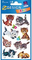 Avery av-4346 papieretiket z-design kids pakje a 3 vel katten - thumbnail