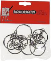 Bouhon sleutelring, 25 mm, blister van 8 stuks - thumbnail