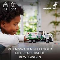 LEGO 42167 Technic Mack LR elektrische vuilniswagen, elektrisch speelgoedtruck, recyclingvoertuig - thumbnail