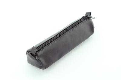 Alassio pennenetui echt leer zwart