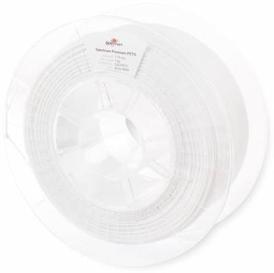 Spectrum Filaments 80057 PET-G Premium Filament PETG Chemisch bestendig, Slagvast 1.75 mm 1000 g Arctic White, Wit, Arctisch-wit 1 stuk(s)
