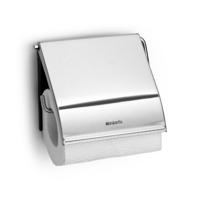 Brabantia ReNew Toiletrolhouder met Klep Wit - thumbnail