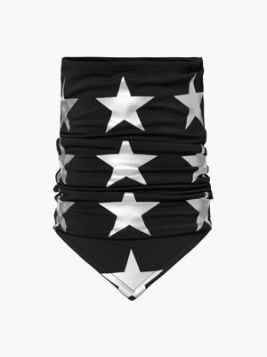 Goldbergh Giulietta Nekwarmer Dames Black/Silver One Size