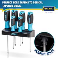 Hazet 811SH schroevendraaierhouder (l x b x h) 172 x 172 x 41 mm 1 stuk(s) - thumbnail