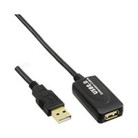 InLine 34605I 5m USB A USB A Zwart USB-kabel - thumbnail