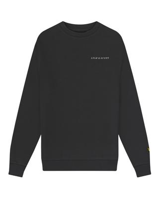 Lyle & Scott Sweater Script - Gun metal grijs