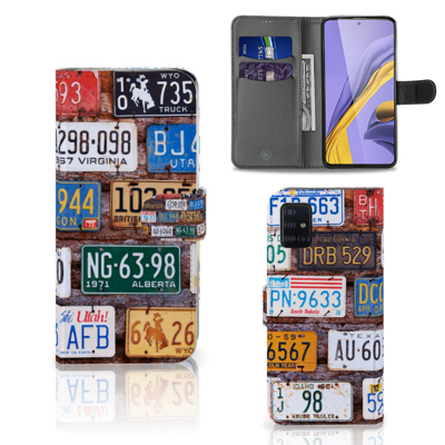 Samsung Galaxy A51 | Telefoonhoesje met foto | Kentekenplaten