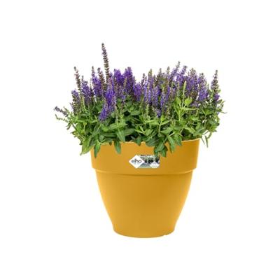 Elho Vibia Campana bloempot rond 25cm honinggeel
