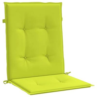 VidaXL Tuinstoelkussens 4 st 100x50x3 cm oxford stof heldergroen