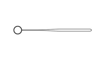 KS Tools 117.1630 Inspectiespiegel Spiegelgrootte: (Ø) 21 mm