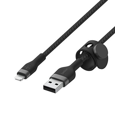 Belkin BoostCharge Pro Flex USB-A-kabel met Lightning-connector Belkin BoostCharge Pro Flex USB-A-kabel met Lightning-connector