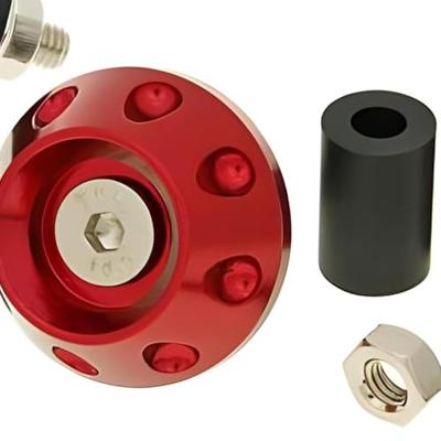 Vicma Handlebar plugs 13.5 mm red, 781rj