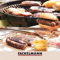 Fackelmann BBQ grilltang rvs lengte 36 cm - thumbnail