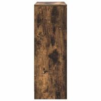 Dressoir met lades en deuren 73x31x90 cm gerookt eiken - thumbnail