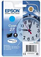 Epson Inktcartridge 27 Origineel Cyaan C 13 T 27024012 - thumbnail