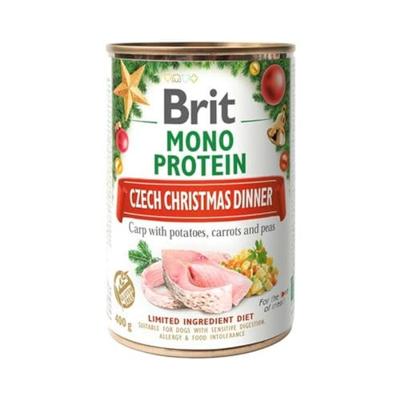 BRIT Mono Protein Karper met aardappelen - nat hondenvoer - 400g