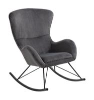 Artistiq Schommelstoel 'Timara' kleur donkergrijs - thumbnail