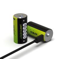 Oplaadbare C batterij (baby) Verico LoopEnergy Li-ion 1.5 V 3700 mAh 2 stuk(s) - thumbnail