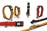 Macleather Halsband Rood 20-40x1,5cm - thumbnail