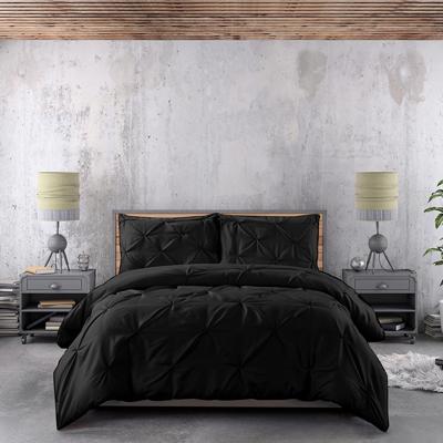 Zensation Lovely Pintuck - Zwart Lits-jumeaux (240 x 200/220 cm + 2 kussenslopen) Zensation Lovely Pintuck - Zwart Lits-jumeaux (240 x 200/220 cm + 2 kussenslopen)