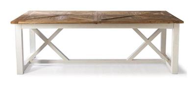 Rivièra Maison Uitschuifbare Eettafel 'Chateau Chassigny' 230-300 x 100cm Rivièra Maison Uitschuifbare Eettafel 'Chateau Chassigny' 230-300 x 100cm