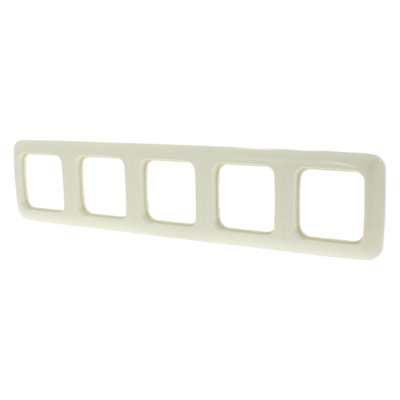 Busch-Jaeger Reflex Afdekraam | Inbouw | 5-voudig | Polarwit - 66.001.28