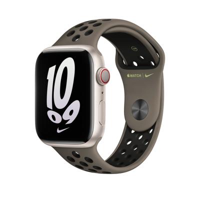 Apple Nike Sport Band Apple Watch 42mm / 44mm / 45mm / 49mm Olive Grey / Black