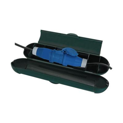 ProPlus veiligheidsbox voor cee-stekkerverbindingen met hangslot - ip44 - ø 11 x 36 cm - zwart ProPlus veiligheidsbox voor cee-stekkerverbindingen met hangslot - ip44 - ø 11 x 36 cm - zwart