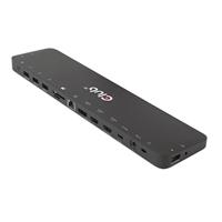 Club 3D USB Gen1 Type-C Triple Display DP Alt mode + Displaylink Dynamic PD Charging Dock + 120 Watt PS dockingstation - thumbnail