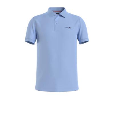 Tommy Hilfiger slim fit polo lichtblauw Tommy Hilfiger slim fit polo lichtblauw