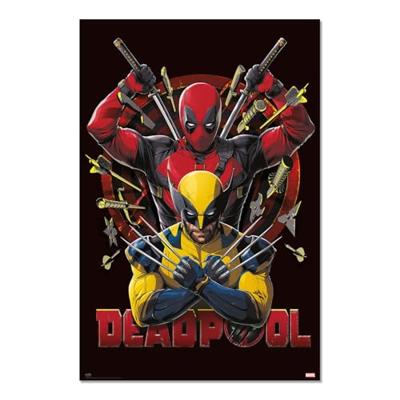 Poster Marvel - Deadpool - Wolverine 2 61x91,5cm
