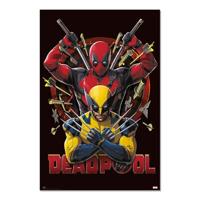Poster Marvel - Deadpool - Wolverine 2 61x91,5cm - thumbnail