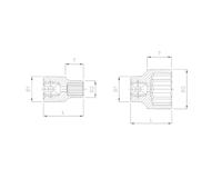 Dop 1/2", 12-kant 13mm 23813 - thumbnail