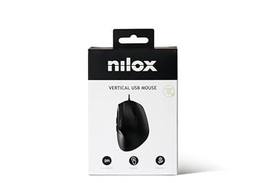 Muis Nilox Zwart Muis Nilox Zwart