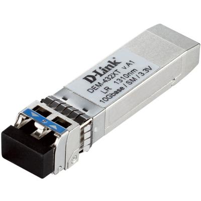 D-Link DEM-432XT 10GBASE SFP+ transceiver (10 Gigabit snelheid via singlemode glasvezels)