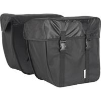 Lynx dubbele fietstas zwart 35 liter - thumbnail