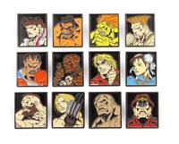 Street Fighter - Characters Badge Set - thumbnail