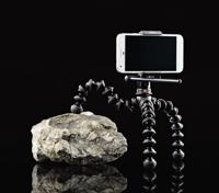 JOBY GripTight PRO GP videostandaard, Pan en Tilt videokop en Gorilla Pod Flexibel statief voor elke smartphone en iPhone met of zonder hoesje, JB01501-BWW - thumbnail