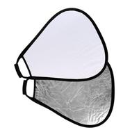StudioKing grip reflector zilver/wit crgsw60 60 cm - thumbnail