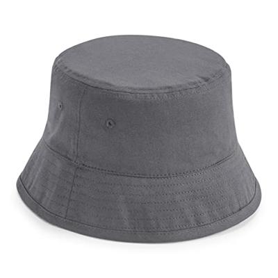 Beechfield CB90N Organic Cotton Bucket Hat - Graphite Grey - L/XL