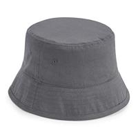 Beechfield CB90N Organic Cotton Bucket Hat - Graphite Grey - L/XL - thumbnail