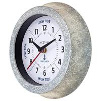 NeXtime NE-4321WI Tide Getijdenklok 22 cm Wit/Metaal - thumbnail