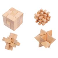 Small Foot - houten breinpuzzels, set van 4 - thumbnail