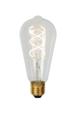 Lucide ST64 - Filament lamp - Ø 6,4 cm - LED Dimb. - E27 - 1x4,9W 2700K - Transparant Lucide ST64 - Filament lamp - Ø 6,4 cm - LED Dimb. - E27 - 1x4,9W 2700K - Transparant